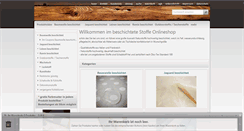 Desktop Screenshot of beschichtete-stoffe.com